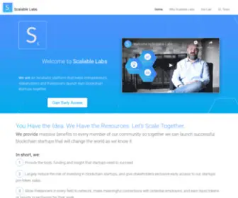Scalablelabs.io(Scalable Labs) Screenshot
