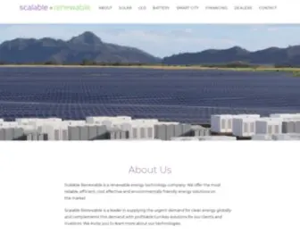 Scalablerenewable.com(Scalable Renewable) Screenshot