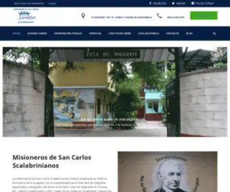Scalabriniguate.org(Scalabrinianos migrantes) Screenshot