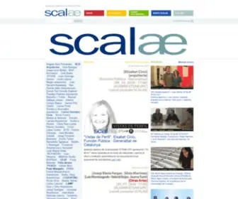 Scalae.net(Agencia documental de arquitectura) Screenshot