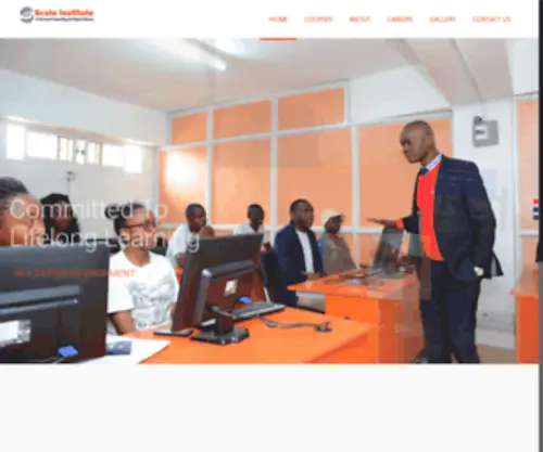 Scalainstitute.co.ke(Best Institution of Higher Learning in Nairobi) Screenshot