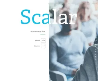 Scalaranalytics.com(Scalar Scalar) Screenshot