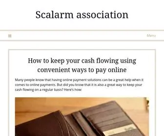 Scalarmassociation.com(Scalarm association) Screenshot