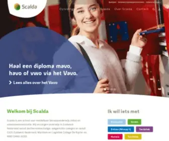 Scalda.nl(Welkom bij Scalda) Screenshot