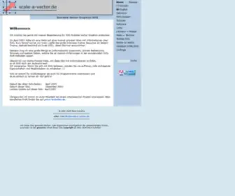 Scale-A-Vector.de(Scalable Vector Graphics) Screenshot