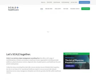 Scale-Healthcare.com(Better Physician Platforms that Deliver Better Service) Screenshot