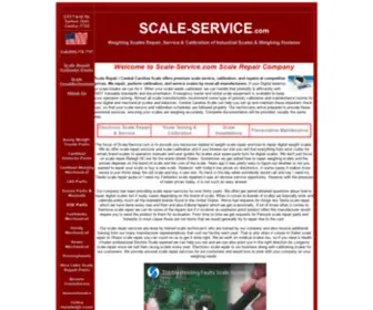 Scale-Service.com(Scale Service And Repair Company Digital Weighing Electronic Balance) Screenshot