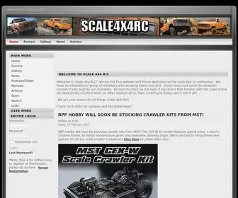 Scale4X4RC.org(Scale 4x4 R/C) Screenshot