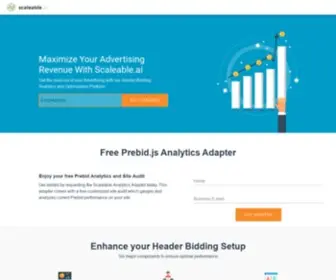 Scaleable.ai(Prebid.js Optimization) Screenshot