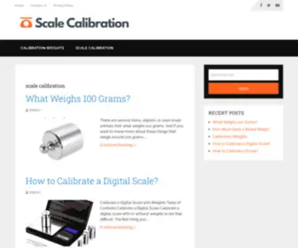 Scalecalibration.net(Scale Calibration) Screenshot