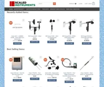 Scaledinstruments.com(Scaled Instruments) Screenshot