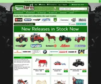 Scalefarm.com(Scale farm toys and collectable die cast models) Screenshot