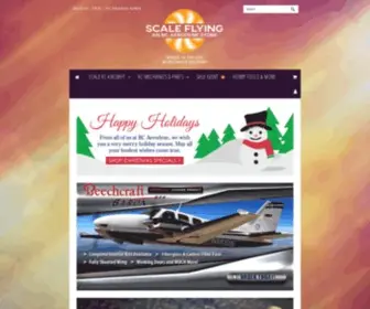 Scaleflying.com(RC Aerodyne) Screenshot