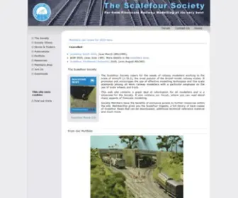 Scalefour.org(The Scalefour Society) Screenshot