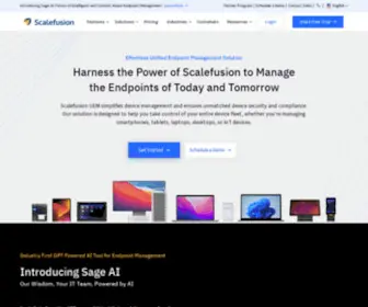 Scalefusion.com(Scalefusion MDM) Screenshot