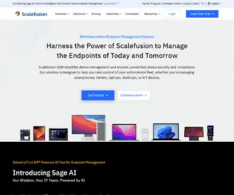 Scalefusion.com(Mobile Device Management) Screenshot