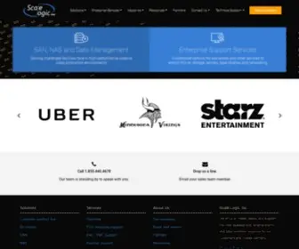 Scalelogicinc.com(Storage, servers, networking, and support for high-performance workloads) Screenshot