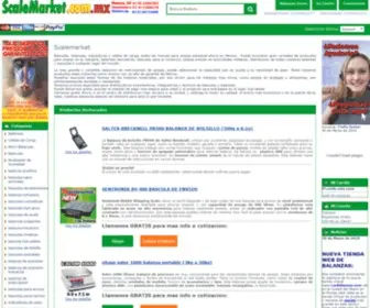 Scalemarket.com.mx(Scalemarket la tienda de las basculas y balanzas) Screenshot