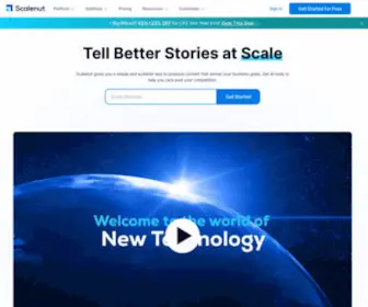 Scalenut.com(AI powered SEO and Content Marketing Platform) Screenshot