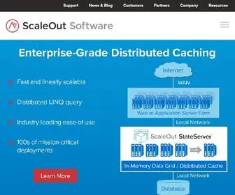 Scaleoutsoftware.com(In-Memory Computing for Operational Intelligence) Screenshot