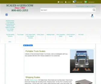 Scales-4-Less.com(Digital Weighing Scales) Screenshot