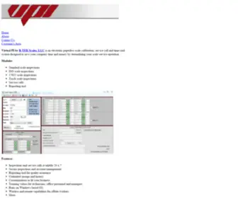 Scaleservice.net(Virtual PI Scale Service and Scale Calibration Software) Screenshot