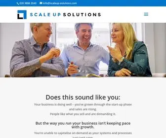 Scaleup-Solutions.com(Business Advice & Support To Help Your Business Grow) Screenshot