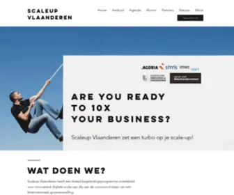 Scaleup.vlaanderen(Scaleup vlaanderen) Screenshot