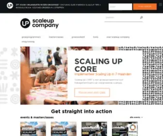 Scaleupcompany.com(ScaleUp Company) Screenshot