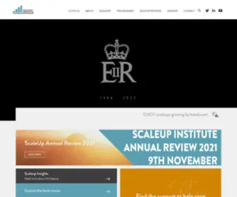 Scaleupinstitute.org.uk(The ScaleUp Institute) Screenshot