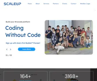 Scaleuptechs.com(Scaleup Technologies) Screenshot