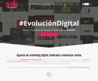 Scaleweb.co(Agencia de Marketing Digital orientada a potenciar negocios) Screenshot