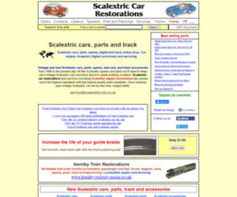 Scalextric-Car.co.uk(Scalextric cars) Screenshot