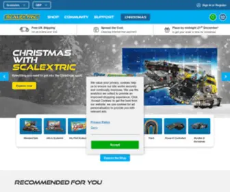 Scalextric.co.uk(Scalextric) Screenshot