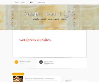 Scaleyourlight.com(Scale Your Light) Screenshot