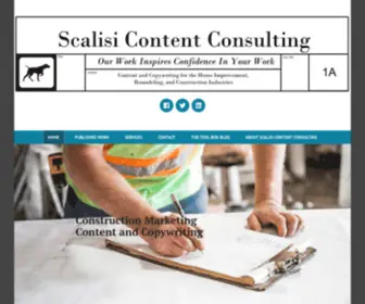 Scalisicontentconsulting.com(Construction Marketing Content and Copywriting for Your Business) Screenshot