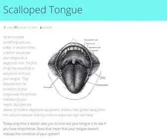 Scallopedtongue.com(Scalloped Tongue) Screenshot