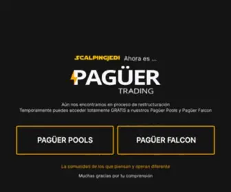 Scalpingjedi.com(Paguer Trading) Screenshot