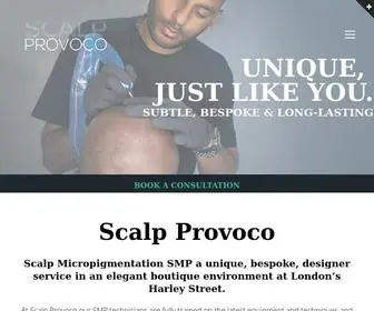 Scalpprovoco.com(Scalp Provoco) Screenshot