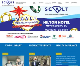 Scalt.org(Representing Licensed Trades in South Carolina) Screenshot