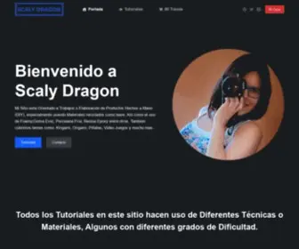 Scalydragon.design(Mi sitio esta orientado a trabajos o elaboración de productos hechos a mano (diy)) Screenshot