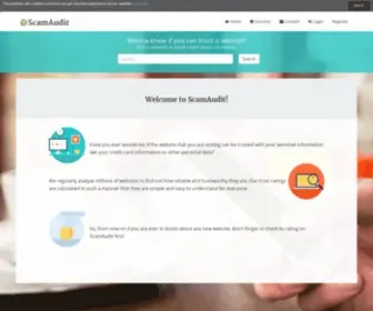 Scamaudit.com(Instant Trust Analysis) Screenshot