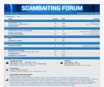 Scambaitingforum.com(Scambaiting forum) Screenshot