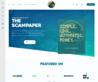 Scamily.io(Simple Cool Automatic Money) Screenshot