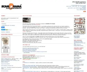 Scamorama.com(Scam o Rama) Screenshot