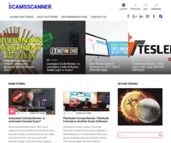 Scamsscanner.com(Scamsscanner) Screenshot