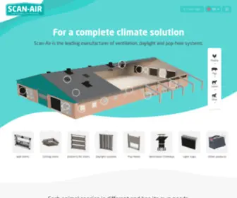Scan-AIR.com(For a complete climate solution) Screenshot