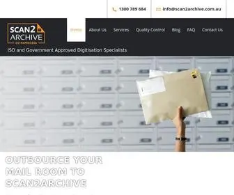 Scan2Archive.com.au(Document Scanning &amp; Digitisation Services Sydney) Screenshot