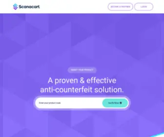 Scanacart.com(Exclusive or Only Certified Products) Screenshot