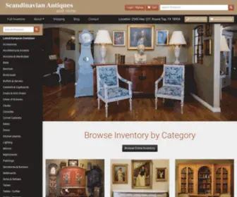 Scanantiques.com(The exceptional quality of our antiques) Screenshot